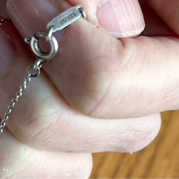 Tiffany & Co. Silver Heart Pendants Necklace - Picture 10 of 12